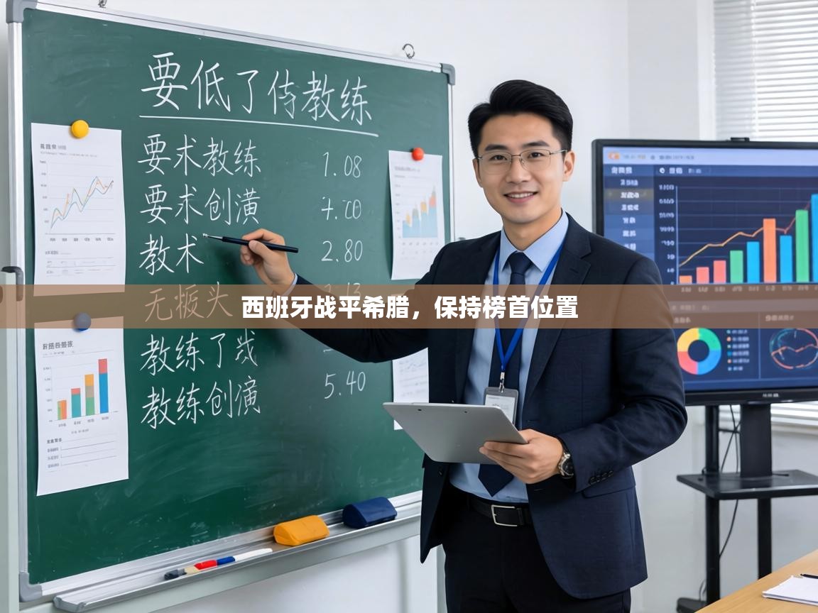 西班牙战平希腊，保持榜首位置